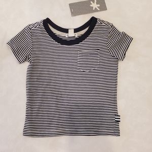 💕NWT Splendid baby boys navy stripe tee shirt top 3-6 months
